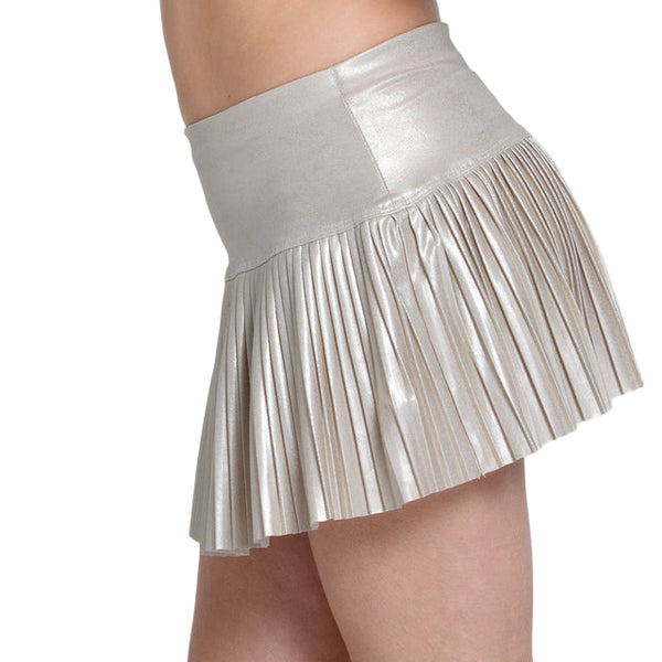 Lucky In Love All Matte Pleated Girls Skirt