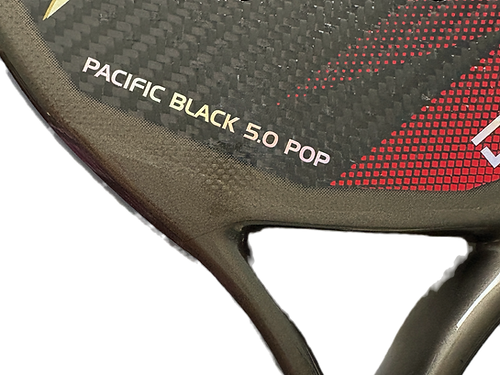 Drop Shot Pacific Black 5.0 D2 Pop Paddle