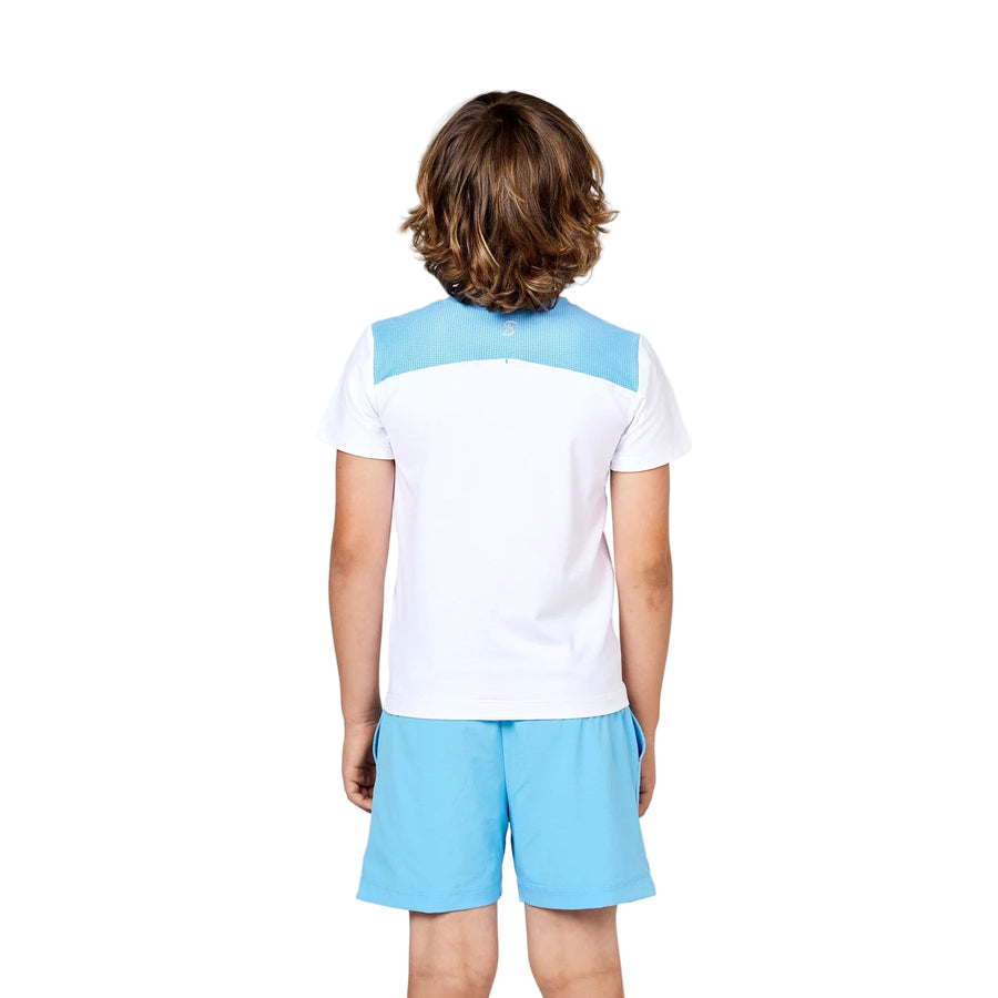 Sofibella Boys Perfect Volley Short Sleeve Tennis Shirt