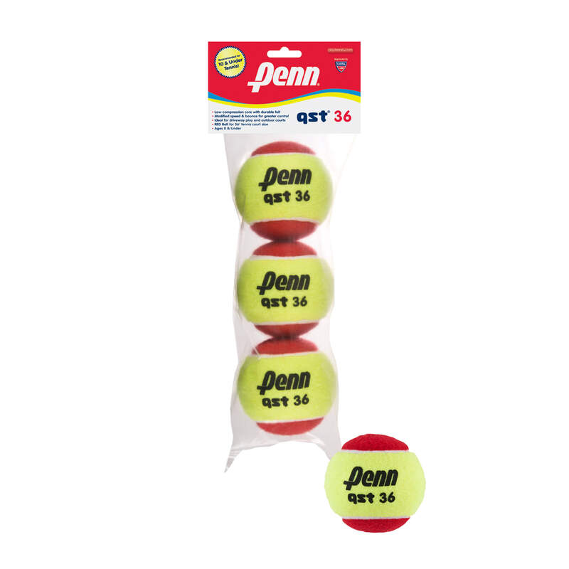 Penn QST 36 Red Dot Training Tennis Balls