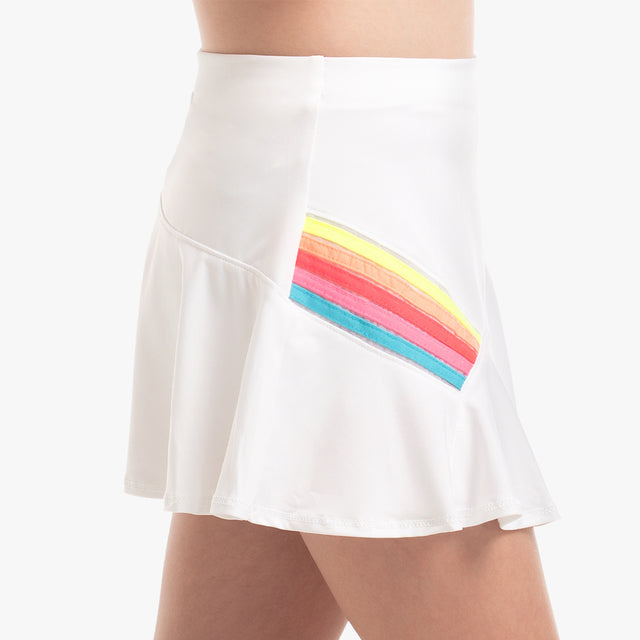 Lucky In Love Prisma Stripe Girls Skirt