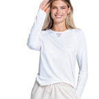 Lucky In Love High Low Breeze Women's Long Sleeve