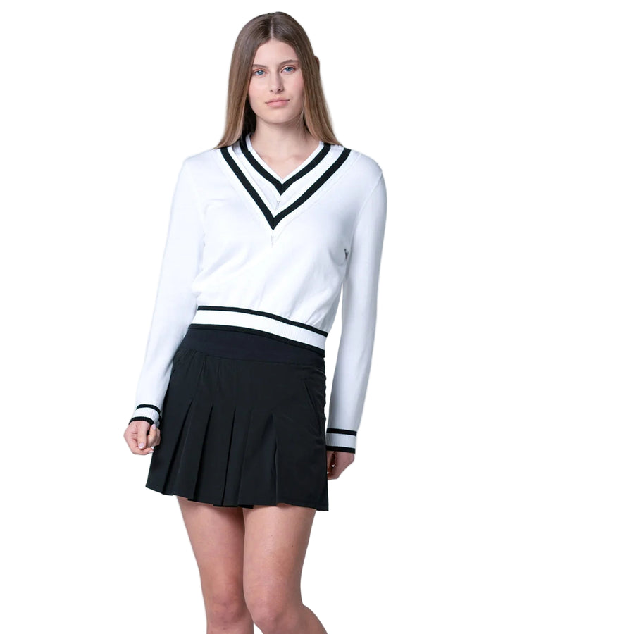 Lucky In Love Victory V-neck Sweater