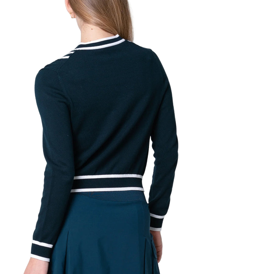 Lucky In Love Victory V-neck Sweater