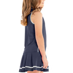 Lucky In Love It's A Win Girls Dress