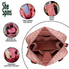 Shespins Pickleball Tote Bag