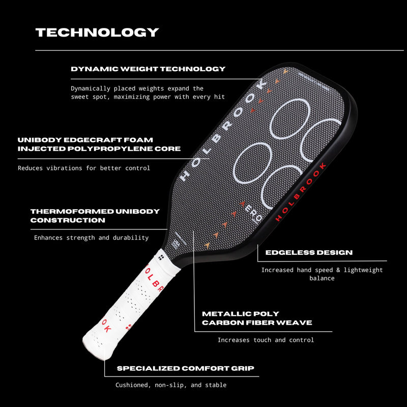 Holbrook Metallic Aero T Pickleball Paddle