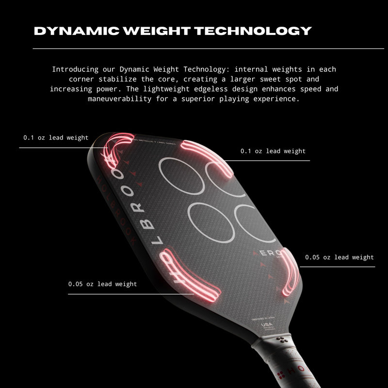 Holbrook Metallic Aero T Pickleball Paddle