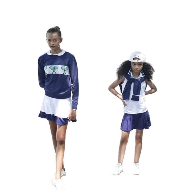 Classic Prep Darby Girl's Tennis Sweater