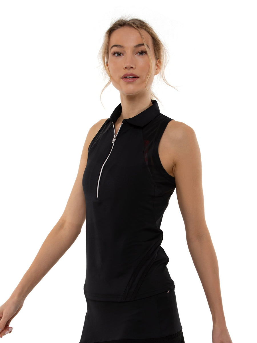 InPhorm Neisha Sleeveless Women's Polo Tank