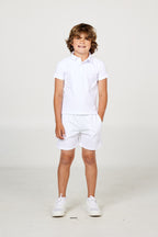Sofibella Boys Short Sleeve Polo